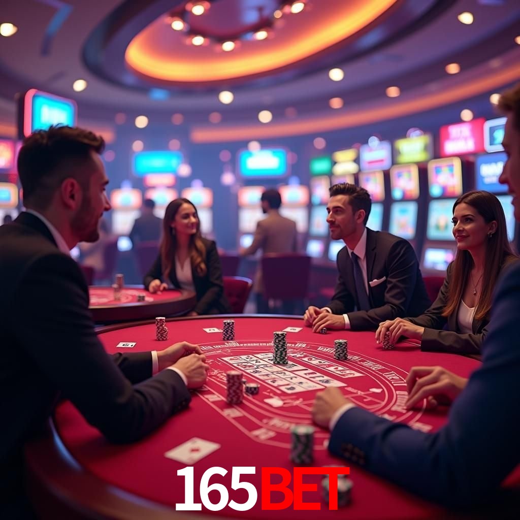 Interface do App 165bet